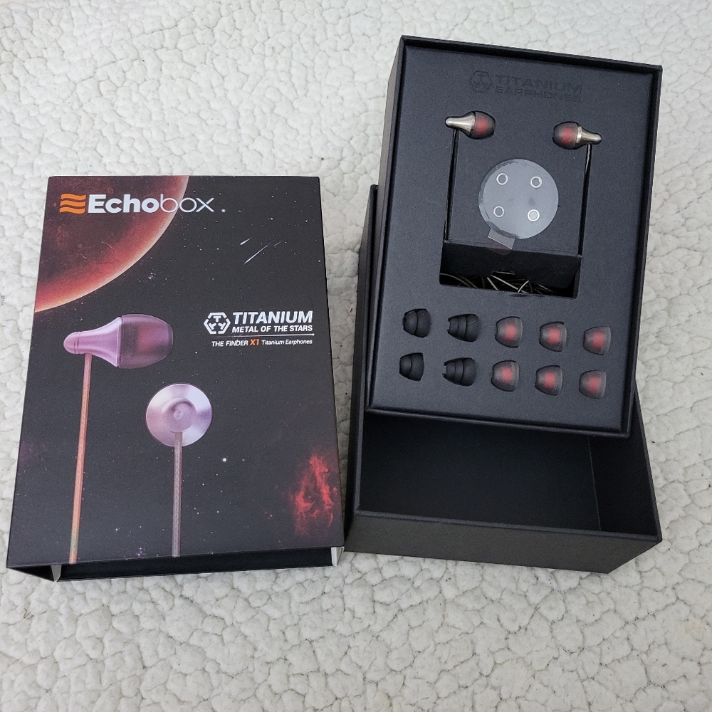 Echobox Titanium Earphones